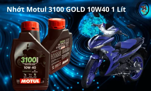 Nhớt Motul 3100 GOLD 10W40 – Lựa chọn hoàn hảo cho xe số và xe côn tay