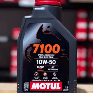 Nhớt Motul 7100 10W50 4T 1L –  Sự Lựa Chọn Hoàn Hảo Cho Xe Côn Tay & Mô Tô